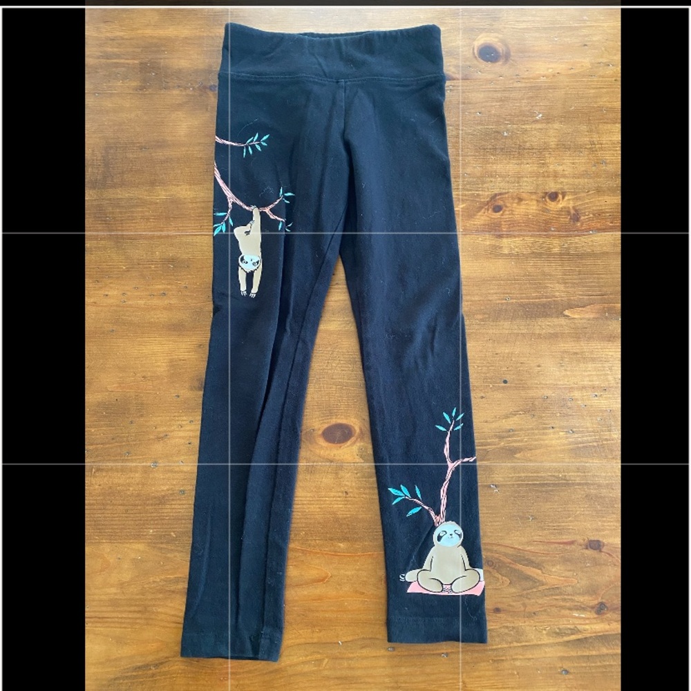 Girls justice sloth leggings